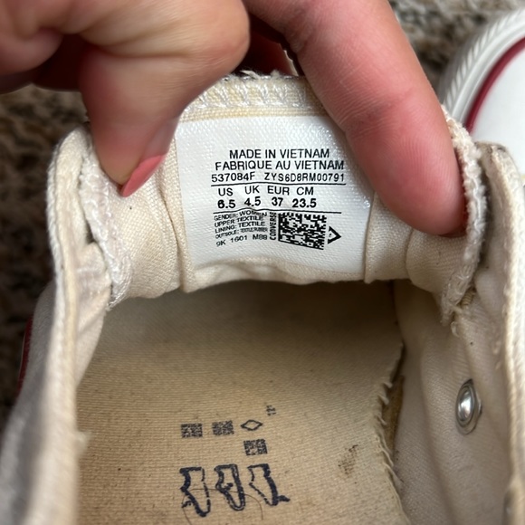 CONVERSE / Chuck Taylor Shoreline Sneaker / Size 6.5M - Picture 3 of 5